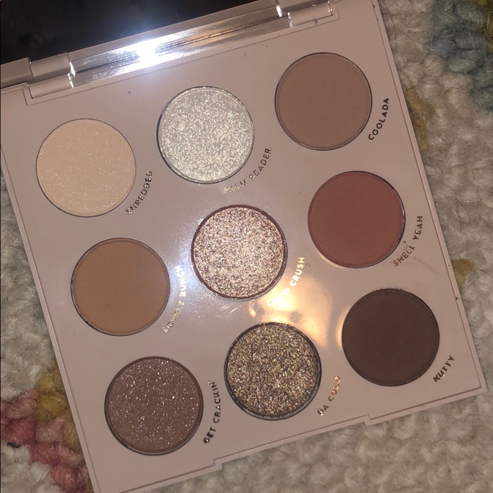 Colourpop cosmetics going coconuts palette